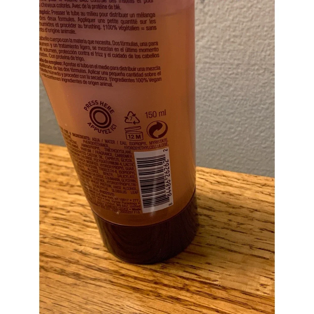 (2) PUREOLOGY Pure Volume Style + Care Infusion Fullness Body 5oz New Hair SET